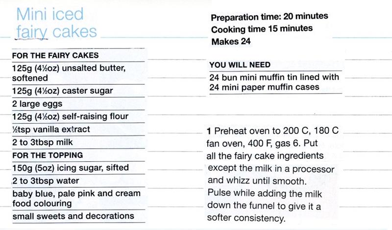 Scan 1 of 2 for Fairy Cakes