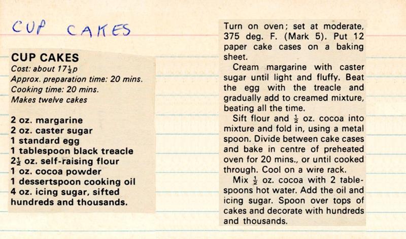 Scan 1 of 2 for Cup Cakes