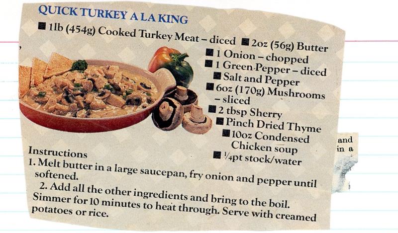 Scan 1 of 1 for Chicken Soup Stew