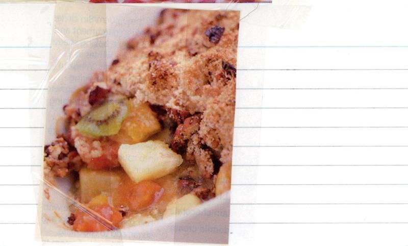Scan 2 of 2 for Tropical Fruit Crumble