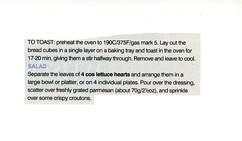 Scan 2 of 2 for Croutons