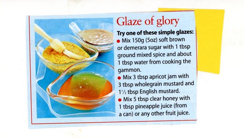 Scan 2 of 2 for Glazed Gammon - Three Glazes