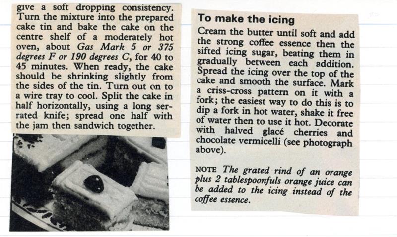 Scan 2 of 2 for Coffee Slab Cake
