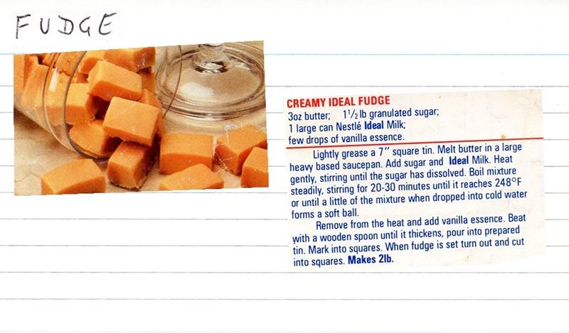 Scan 1 of 1 for Creamy Ideal Fudge