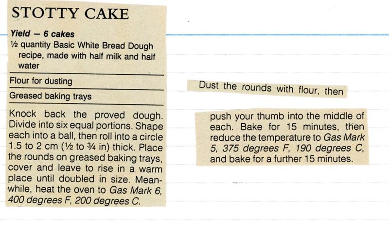Scan 1 of 1 for Stotty Cake