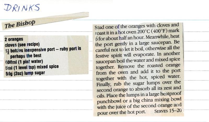 Scan 1 of 1 for Mulled Port Punch