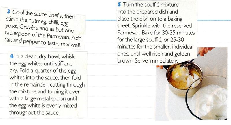 Scan 2 of 2 for Cheese Soufflé