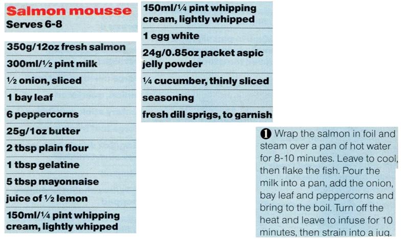 Scan 1 of 2 for Salmon Mousse