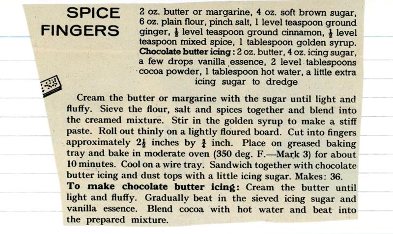 Scan 1 of 1 for Spice Fingers