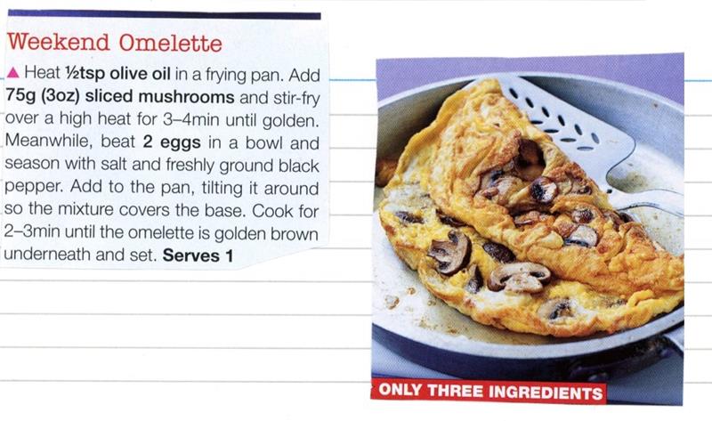 Scan 1 of 1 for Weekend Omelette