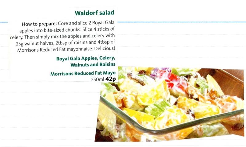 Scan 1 of 1 for Waldorf Salad